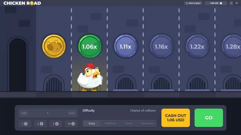 Como jogar Chicken Road.